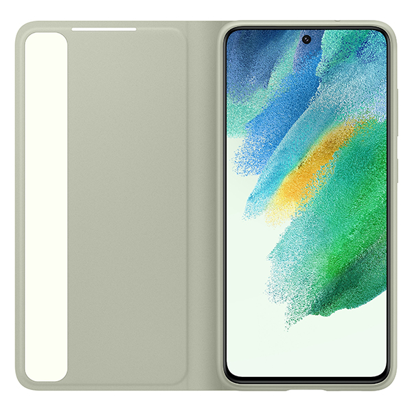 Чехол Samsung для Galaxy S21 FE Smart Clear View Cover (EF-ZG990CMEGRU) Green