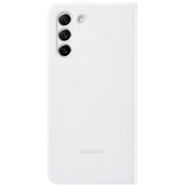 Чехол Samsung для Galaxy S21 FE Smart Clear View Cover (EF-ZG990CWEGRU) White