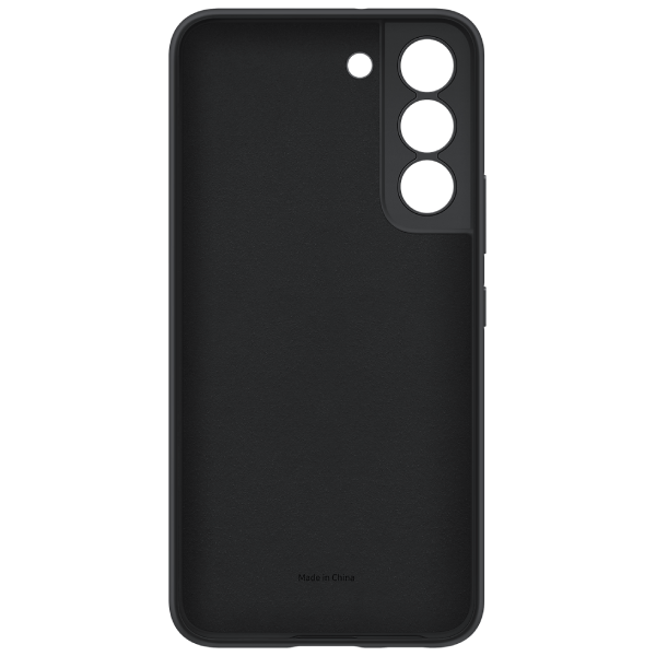 Чехол Samsung для Galaxy S22 Silicone Cover (EF-PS901TBEGRU) Black