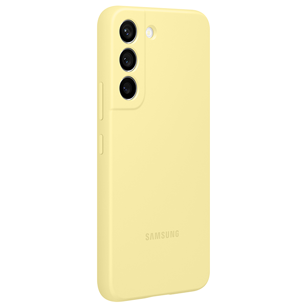 Чехол Samsung для Galaxy S22 Silicone Cover (EF-PS901TYEGRU) Yellow