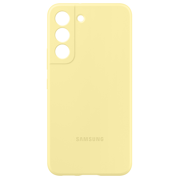 Чехол Samsung для Galaxy S22 Silicone Cover (EF-PS901TYEGRU) Yellow