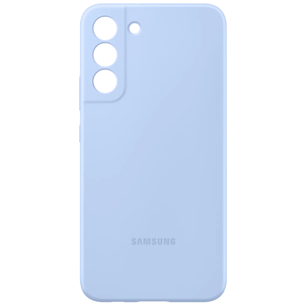 Чехол Samsung для Galaxy S22+ Silicone Cover (EF-PS906TLEGRU) Blue