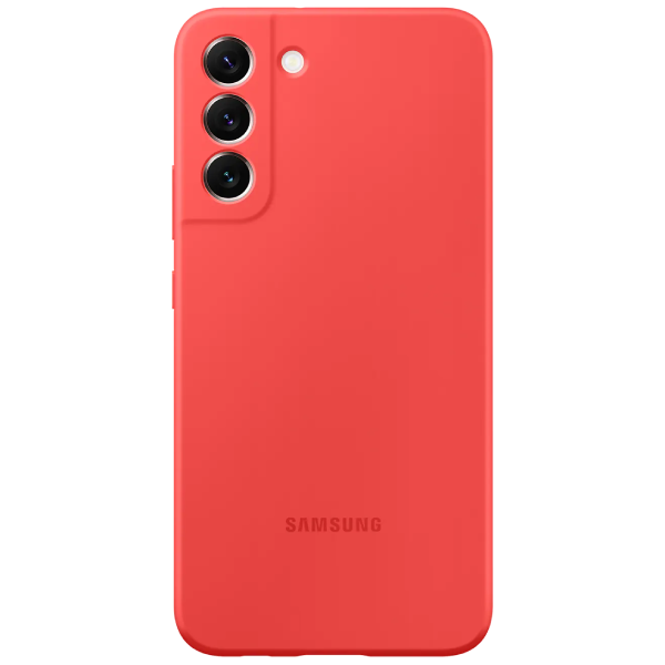 Чехол Samsung для Galaxy S22+ Silicone Cover (EF-PS906TPEGRU) Red
