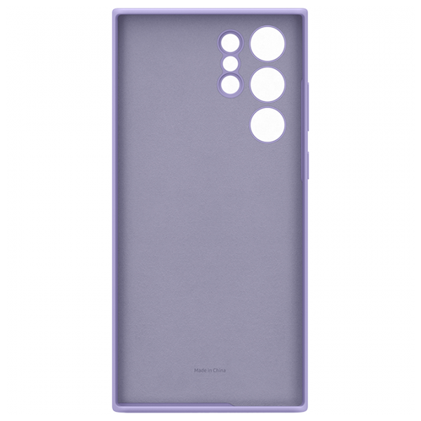 Чехол Samsung для Galaxy S22 Ultra Silicone Cover (EF-PS908TVEGRU) Lavender