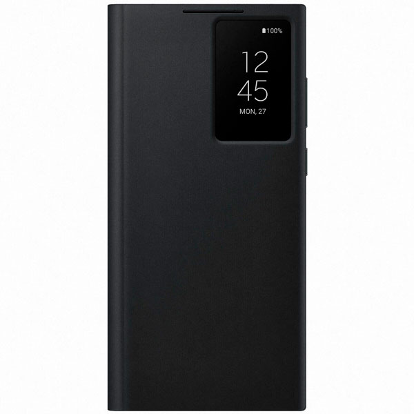 Чехол Samsung для Galaxy S22 Ultra Smart Clear View Cover (EF-ZS908CBEGRU) Black