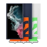 Чехол Samsung для Galaxy S22 Ultra Silicone with Strap Cover (EF-GS908TWEGRU) White - фото 7