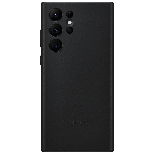 Чехол Samsung для Galaxy S22 Ultra Leather Cover (EF-VS908LBEGRU) Black