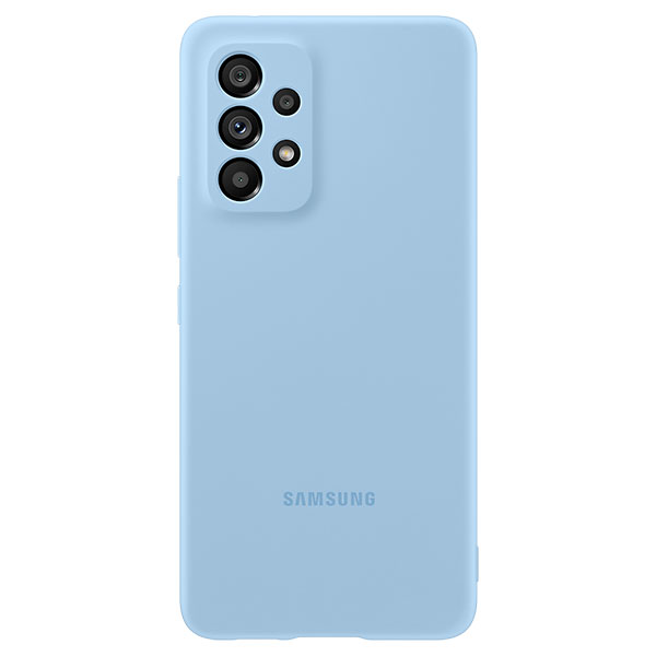 Чехол Samsung для Galaxy A53 Silicone Cover (EF-PA536TLEGRU) Artic blue