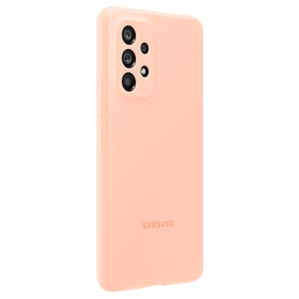 Чехол Samsung для Galaxy A53 Silicone Cover (EF-PA536TPEGRU) Peach
