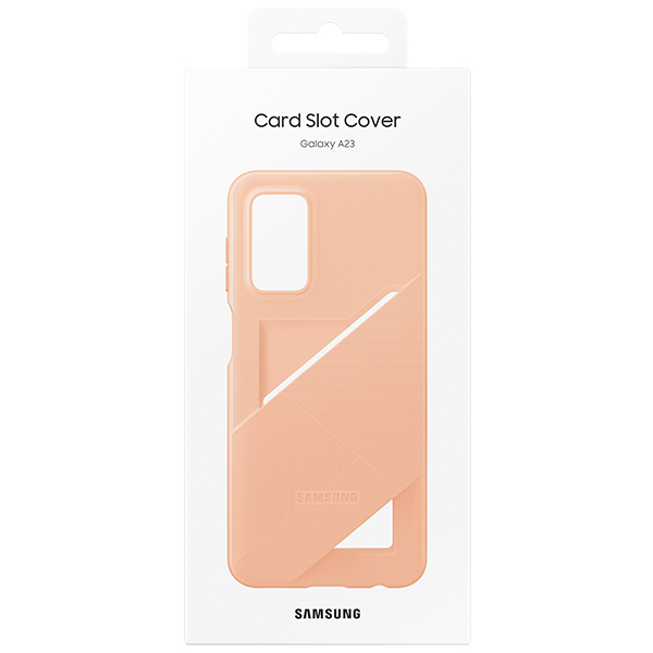Чехол Samsung для Galaxy A23 Card Slot Cover (EF-OA235TPEGRU) Peach