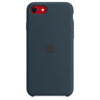 Чехол Apple для iPhone SE Silicone Case (MN6F3ZM/A) Abyss Blue
