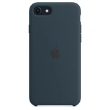 Чехол Apple для iPhone SE Silicone Case (MN6F3ZM/A) Abyss Blue - фото 2