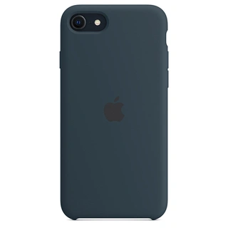 Чехол Apple для iPhone SE Silicone Case (MN6F3ZM/A) Abyss Blue