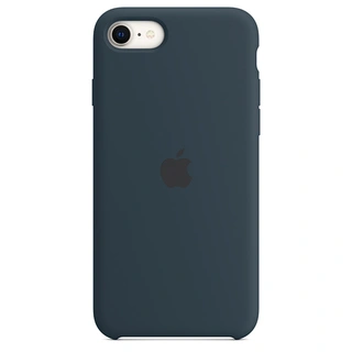 Чехол Apple для iPhone SE Silicone Case (MN6F3ZM/A) Abyss Blue