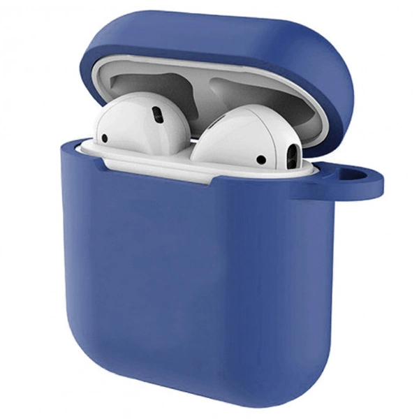 Чехол Devia для Air Pods 2 Naked Blue