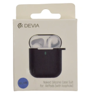 Чехол Devia для Air Pods 2 Naked Blue