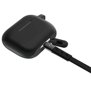 Чехол Devia для Air Pods Pro Naked Black - фото 2