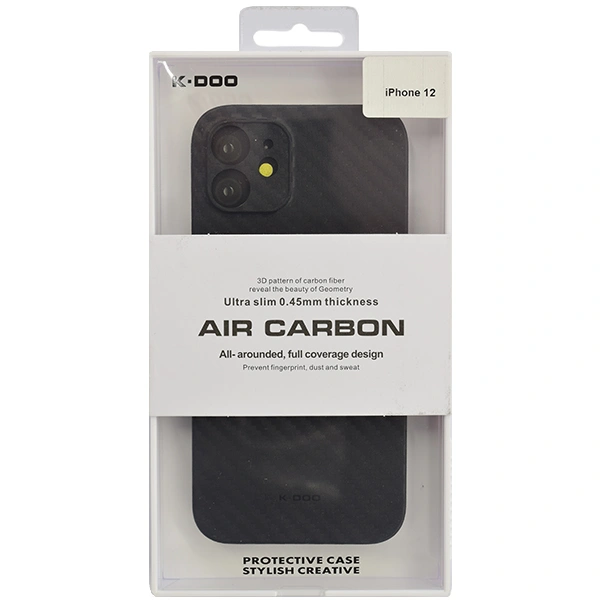 Чехол K-DOO для iPhone 12 Air Carbon Black - фото 5