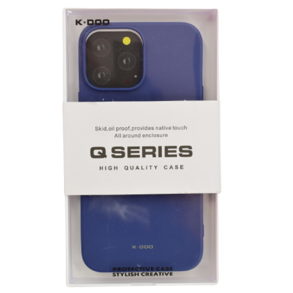Чехол K-DOO для iPhone 13 Pro Max Q series Blue