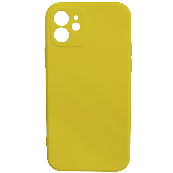 Чехол Acron для iPhone 12 Soft Touch Yellow
