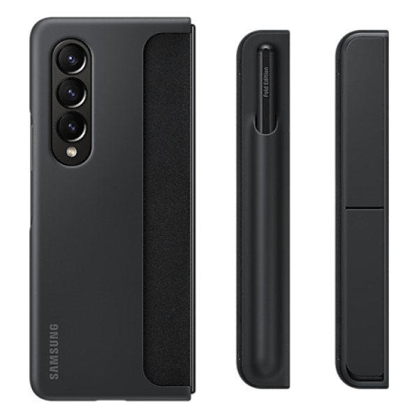 Чехол Samsung для Galaxy Z Fold4 Standing Cover with Pen (EF-OF93PCBEGRU) Black
