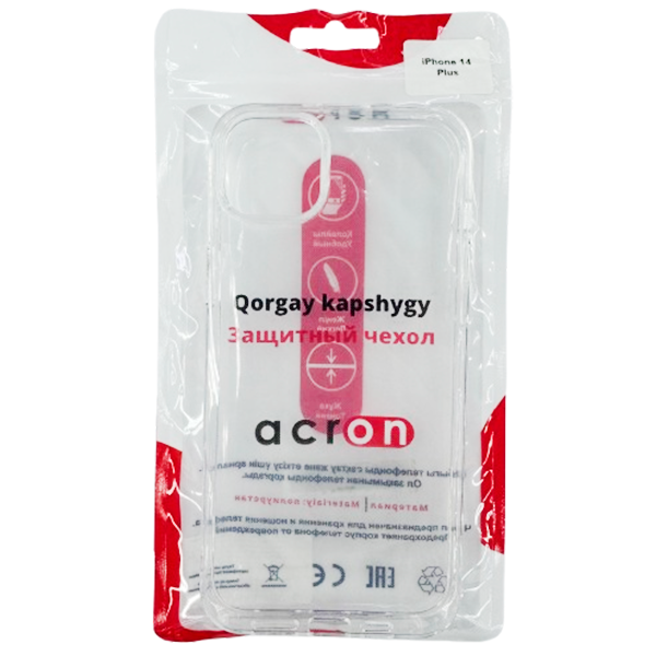 Чехол Acron для iPhone 14 Plus Transparent