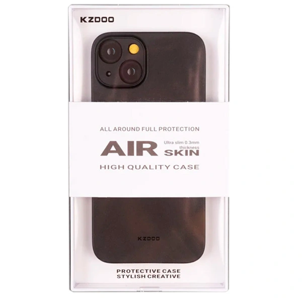 Чехол KZDOO Air Skin для iPhone 14 Black - фото 4