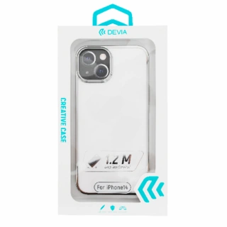 Чехол Devia для Iphone 14 Glimmer Silver
