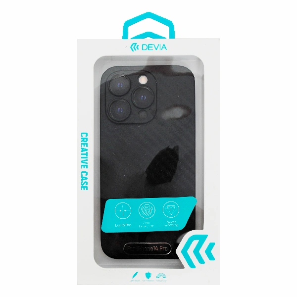 Чехол Devia для Iphone 14 Pro Wing Carbon