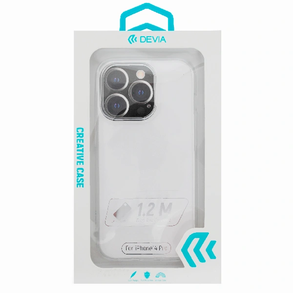 Чехол Devia для Iphone 14 Pro Shark Transparent