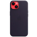 Чехол Apple для iPhone 14 Plus Leather Case with MagSafe (MPPC3ZM/A) Ink - фото 5