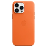 Чехол Apple для iPhone 14 Pro Max Leather Case with MagSafe (MPPR3ZM/A) Orange - фото 3