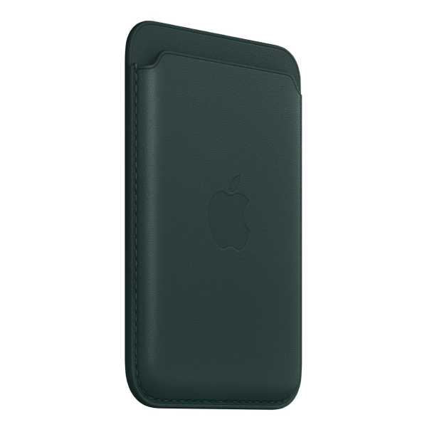Чехол-бумажник Apple для iPhone Leather Wallet with MagSafe (MPPT3ZM/A) Forest Green