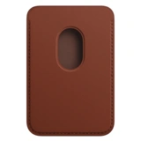 Чехол-бумажник Apple для iPhone Leather Wallet with MagSafe (MPPX3ZM/A) Umber - фото 2
