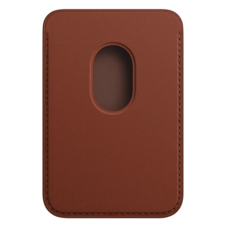 Чехол-бумажник Apple для iPhone Leather Wallet with MagSafe (MPPX3ZM/A) Umber
