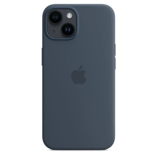 Чехол Apple для iPhone 14 Silicone Case with MagSafe (MPRV3ZM/A) Storm Blue
