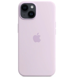 Чехол Apple для iPhone 14 Silicone Case with MagSafe (MPRY3ZM/A) Lilac - фото 3