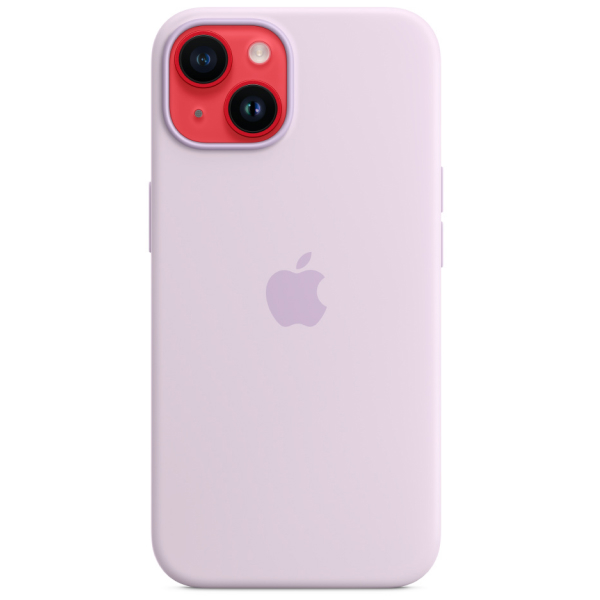 Чехол Apple для iPhone 14 Silicone Case with MagSafe (MPRY3ZM/A) Lilac