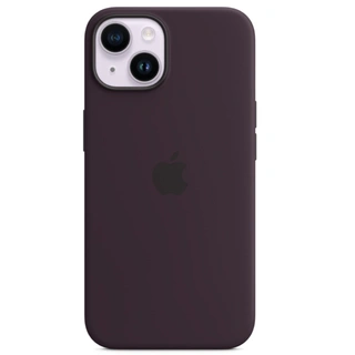 Чехол Apple для iPhone 14 Silicone Case with MagSafe (MPT03ZM/A) Elderberry