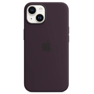 Чехол Apple для iPhone 14 Silicone Case with MagSafe (MPT03ZM/A) Elderberry