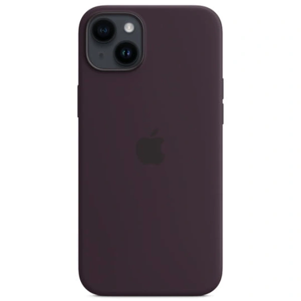 Чехол Apple для iPhone 14 Plus Silicone Case with MagSafe (MPT93ZM/A) Elderberry - фото 3