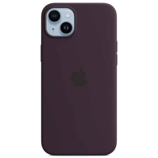 Чехол Apple для iPhone 14 Plus Silicone Case with MagSafe (MPT93ZM/A) Elderberry