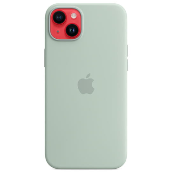 Чехол Apple для iPhone 14 Plus Silicone Case with MagSafe (MPTC3ZM/A) Succulent