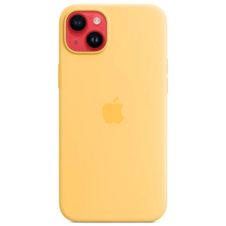 Чехол Apple для iPhone 14 Plus Silicone Case with MagSafe (MPTD3ZM/A) Sunglow - фото 5