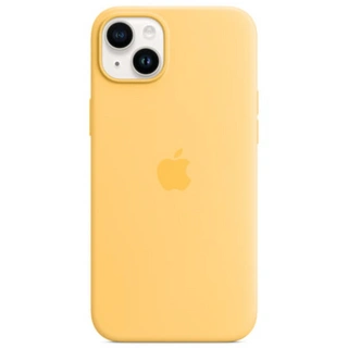 Чехол Apple для iPhone 14 Plus Silicone Case with MagSafe (MPTD3ZM/A) Sunglow - фото 2
