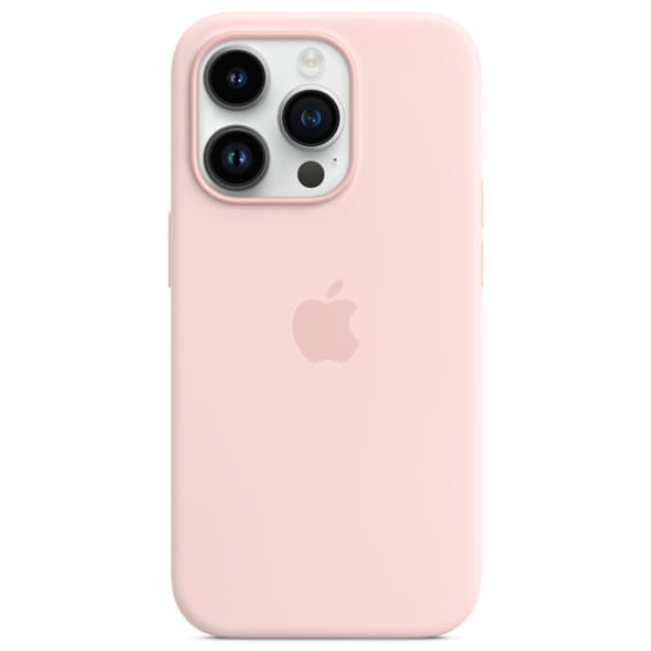 Чехол Apple для iPhone 14 Pro Silicone Case with MagSafe (MPTH3ZM/A) Chalk Pink