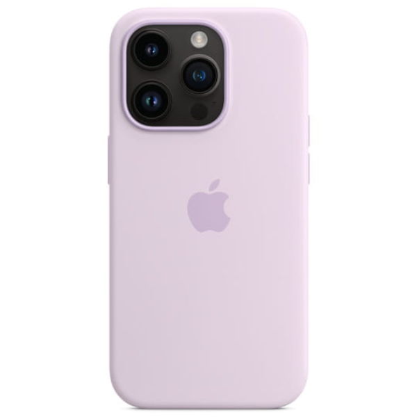 Чехол Apple для iPhone 14 Pro Silicone Case with MagSafe (MPTJ3ZM/A) Lilac