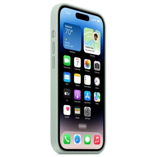 Чехол Apple для iPhone 14 Pro Silicone Case with MagSafe (MPTL3ZM/A) Succulent