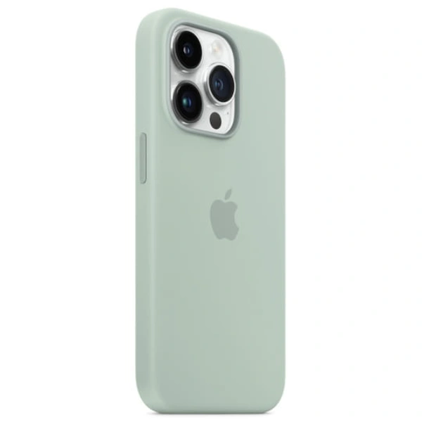 Чехол Apple для iPhone 14 Pro Silicone Case with MagSafe (MPTL3ZM/A) Succulent - фото 5