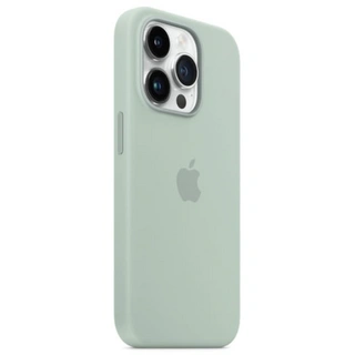 Чехол Apple для iPhone 14 Pro Silicone Case with MagSafe (MPTL3ZM/A) Succulent